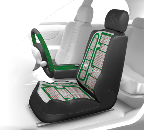 Heating elements are fixed in the car seat with adhesive tape.png